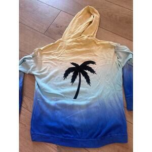 Minnie Rose 100% cotton Ombré Hoddie sweater Size L